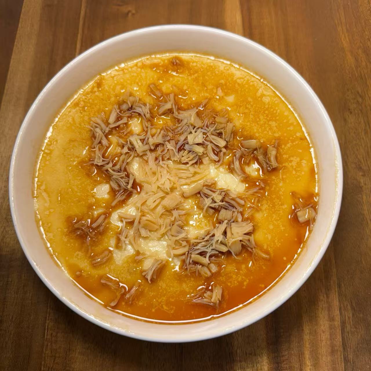 8月19日周三(F餐)精品菜:瑶柱蒸蛋羹