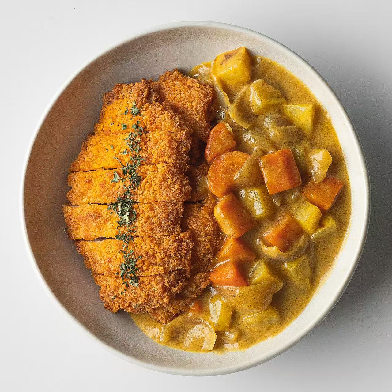 8月21日周五(E餐)精品菜:日式咖喱鸡扒