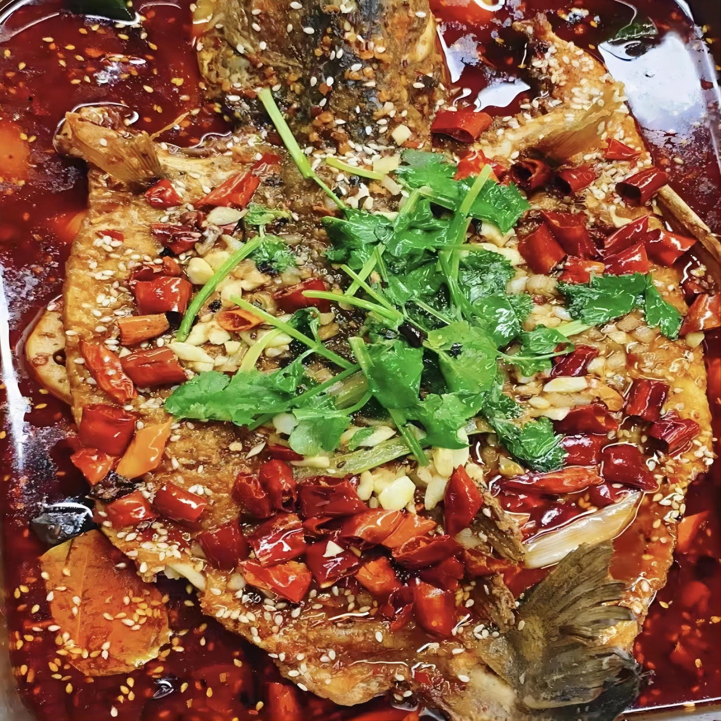 8月23日周日（E餐）精品菜：香辣烤鱼🌶️